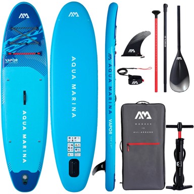 AQUA MARINA SUP daska VAPOR 10'4", 315 cm, 140 kg, 15 psi, 79 cm, 8.3 kg, Drop Stitch Light, all around